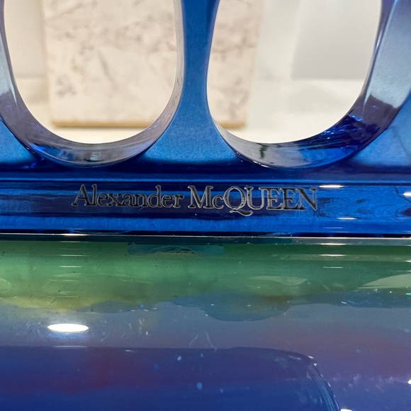 Alexander McQueen Multicolor Knuckle Clutch Bag - Picture 11 of 12